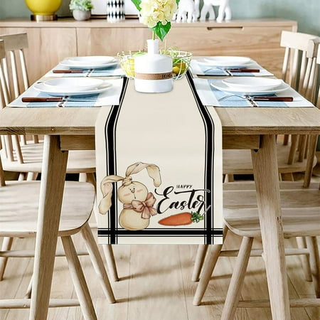HANXIULIN Easter Decor Easter Table Flag Holiday Bunny Egg Little Printed Linen Tablecloth Easter Home Decorations Holiday Home Decor
HANXIULIN Easter Decor Easter Table Flag Holiday Bunny Egg Little Printed Linen Tablecloth Easter Home Decorations Holiday Home Decor