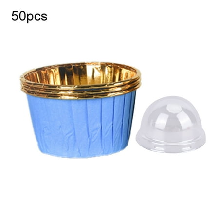 Yoone 50Pcs Cupcake Cups Glossy Food Grade Disposable Non-stick Small Muffin Liners Household Supplies
Yoone 50Pcs Cupcake Cups Glossy Food Grade Disposable Non-stick Small Muffin Liners Household Supplies