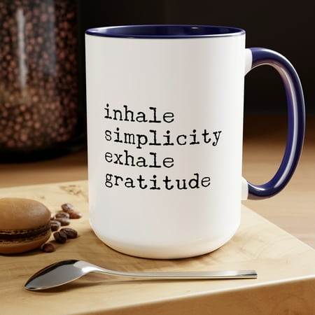 Inhale Simplicity Exhale Gratitude Coffee Mug Minimalist Mug Minimalist Decor Kitchen Decor 15oz Coffee Mug
Inhale Simplicity Exhale Gratitude Coffee Mug Minimalist Mug Minimalist Decor Kitchen Decor 15oz Coffee Mug