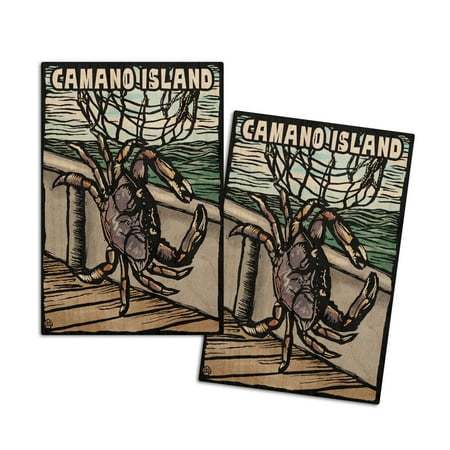 Camano Island Washington Dungeness Crab Scratchboard (4x6 Birch Wood Postcards 2-Pack Stationary Rustic Home Wall Decor)
Camano Island Washington Dungeness Crab Scratchboard (4x6 Birch Wood Postcards 2-Pack Stationary Rustic Home Wall Decor)