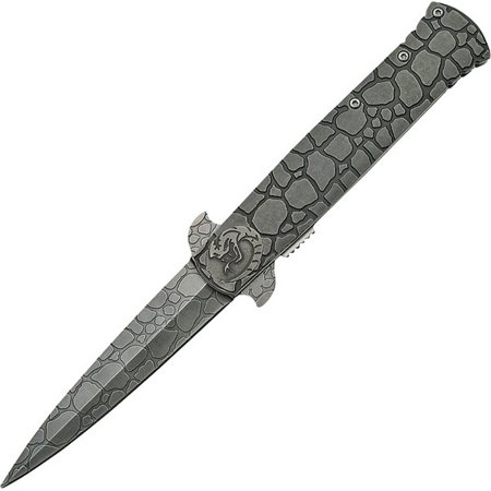 UPC 801608503449 product image for SZCO Supplies Steel Cobra Stonewash Assisted Opening Knife | upcitemdb.com