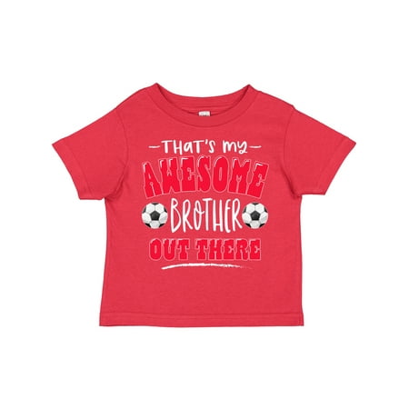 Inktastic That s My Awesome Brother out There with Soccer Balls Gift Toddler Boy or Toddler Girl T-Shirt
Inktastic That s My Awesome Brother out There with Soccer Balls Gift Toddler Boy or Toddler Girl T-Shirt