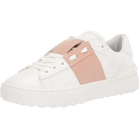 Steve Madden Womens Keaton Sneaker 7.5 Wide Blush Multi
