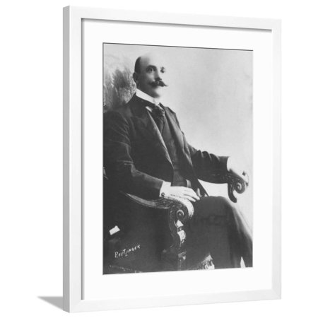 'Joseph Caillaux', c1893 Framed Print Wall Art By Charles Reutlinger