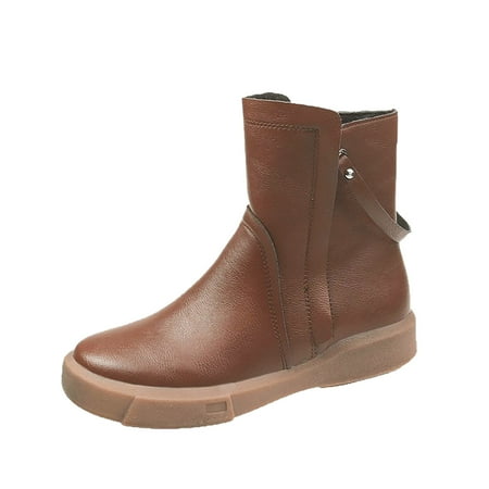EQWLJWE 2022 Booties for New All-match Solid Color Double Zipper Short Boots Women Non-slip Boots Deals Discount Clearance
EQWLJWE 2022 Booties for New All-match Solid Color Double Zipper Short Boots Women Non-slip Boots Deals Discount Clearance