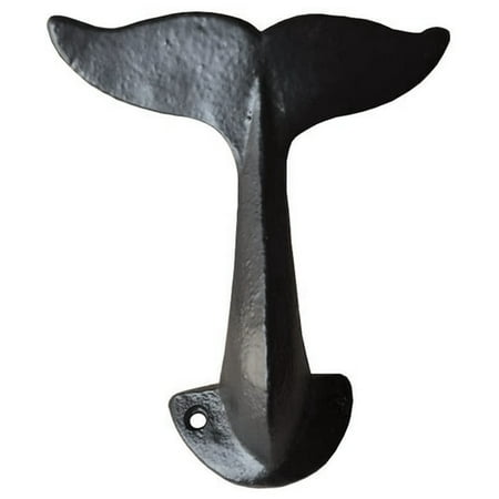 Cast Iron Whale Tail Decorative Wall Hook with Mounting Screws (18X7X5cm/7X2.75X1.96Inch)
Cast Iron Whale Tail Decorative Wall Hook with Mounting Screws (18X7X5cm/7X2.75X1.96Inch)