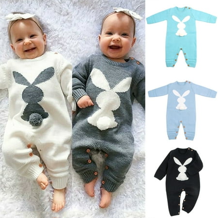 Maxcozy Newborn Baby Girl Boy Bunny Knitted Romper Jumpsuit Bodysuit Outfits Clothes
Maxcozy Newborn Baby Girl Boy Bunny Knitted Romper Jumpsuit Bodysuit Outfits Clothes