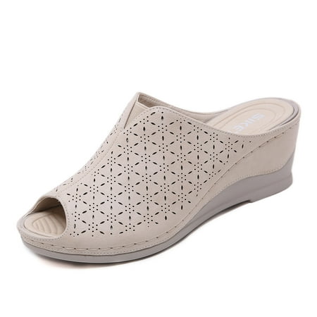 Summer Women Sandals Fashion Open Toe Retro Breathable Womens Sandals Wedge Slip On Female Women Orthopedic Sandal Footwear
Summer Women Sandals Fashion Open Toe Retro Breathable Womens Sandals Wedge Slip On Female Women Orthopedic Sandal Footwear