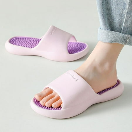 CoCopeanut Man Massage Slippers Outdoor Beach Flat Non-slip Women Slides Indoor Bathroom Couple Sandals Summer Concise Female Shoes 2022
CoCopeanut Man Massage Slippers Outdoor Beach Flat Non-slip Women Slides Indoor Bathroom Couple Sandals Summer Concise Female Shoes 2022