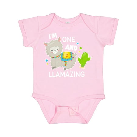 Inktastic Im One and Llamazing with Llama and Cactus Gift Baby Boy or Baby Girl Bodysuit
Inktastic Im One and Llamazing with Llama and Cactus Gift Baby Boy or Baby Girl Bodysuit