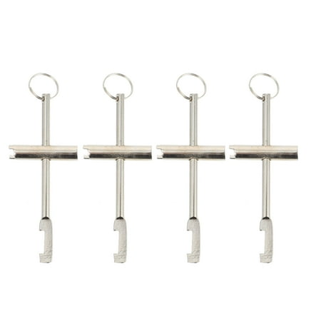Frcolor 4Pcs Professional Water Meter Keys Simple Inside Triangle Keys Wrenches (Silver)
Frcolor 4Pcs Professional Water Meter Keys Simple Inside Triangle Keys Wrenches (Silver)