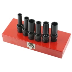 SOCKET SET IMPACT 3/4 DR SAE 8PC DEEP