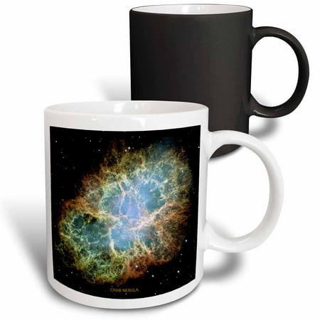 3dRose Galaxy and Nebula - Crab Nebula Magic Transforming Mug 11oz