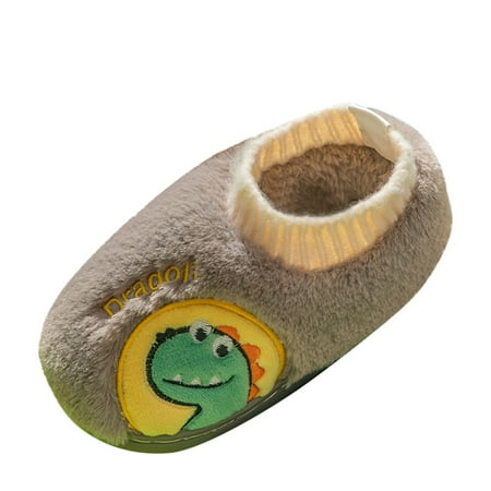Xinduolei Fashion Autumn and Winter Boys and Girls Slippers Flat Soft Lightweight Comfortable Plush Warm Cute Cartoon Dinosaurs
Xinduolei Fashion Autumn and Winter Boys and Girls Slippers Flat Soft Lightweight Comfortable Plush Warm Cute Cartoon Dinosaurs