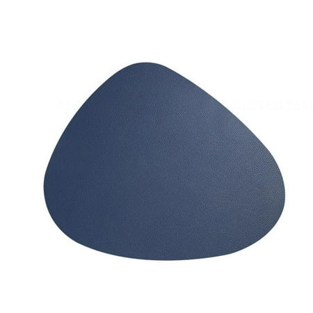 Ciaoed 17.8 x 14.4 inch. Placemat - Insulated Placemat Placemat Set Non-Slip Washable Heat Resistant Stain Resistant Placemat PU Leather Material Blue1
Ciaoed 17.8 x 14.4 inch. Placemat - Insulated Placemat Placemat Set Non-Slip Washable Heat Resistant Stain Resistant Placemat PU Leather Material Blue1