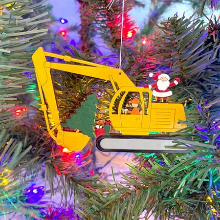 WMYBD Gifts Personalized Christmas Excavator Construction Decoration Christmas Tree Pendant Hot
WMYBD Gifts Personalized Christmas Excavator Construction Decoration Christmas Tree Pendant Hot