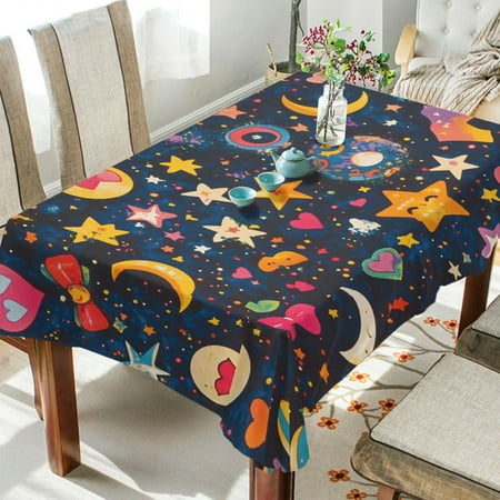 Yayeee Tablecloths for Rectangular Tables 60 x 108 inch Party Table Cover Small Space Pattern
Yayeee Tablecloths for Rectangular Tables 60 x 108 inch Party Table Cover Small Space Pattern
