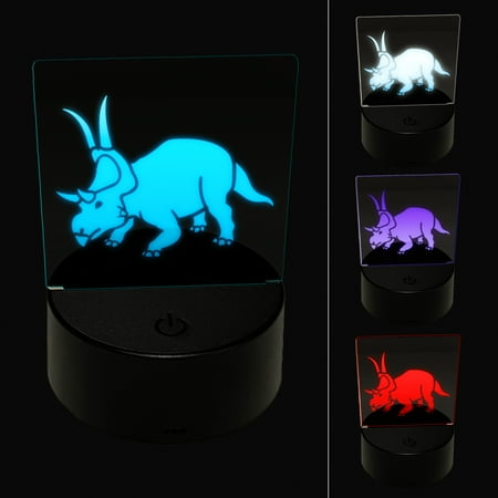 Diabloceratops Dinosaur LED Night Light Sign 3D Illusion Desk Nightstand Lamp
Diabloceratops Dinosaur LED Night Light Sign 3D Illusion Desk Nightstand Lamp