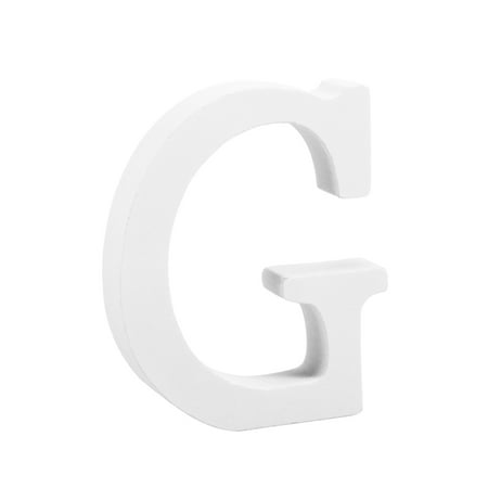 FRCOLOR Wood Letter G Decor Simple DIY Alphabet Letter for Wedding Party Birthday Home Store (White 8cm)
FRCOLOR Wood Letter G Decor Simple DIY Alphabet Letter for Wedding Party Birthday Home Store (White 8cm)