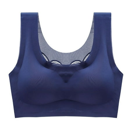 Rumida Butterfly Plus Size Ice Silk Bra Seamless with Removable Pads Fashionable Butterfly Plus Size Ice Silk Bra Women Girl Butterfly Plus Size Ice Silk Seamless With Removable Pads Sapphire XXXL
Rumida Butterfly Plus Size Ice Silk Bra Seamless with Removable Pads Fashionable Butterfly Plus Size Ice Silk Bra Women Girl Butterfly Plus Size Ice Silk Seamless With Removable Pads Sapphire XXXL