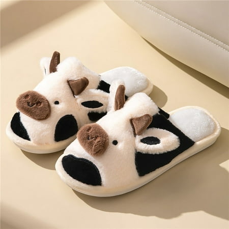 QWZNDZGR Upgrate Cute Animal Slipper For Women Girls Kawaii Fluffy Winter Warm Slippers Woman Cartoon Milk Cow House Slippers Funny Shoes
QWZNDZGR Upgrate Cute Animal Slipper For Women Girls Kawaii Fluffy Winter Warm Slippers Woman Cartoon Milk Cow House Slippers Funny Shoes