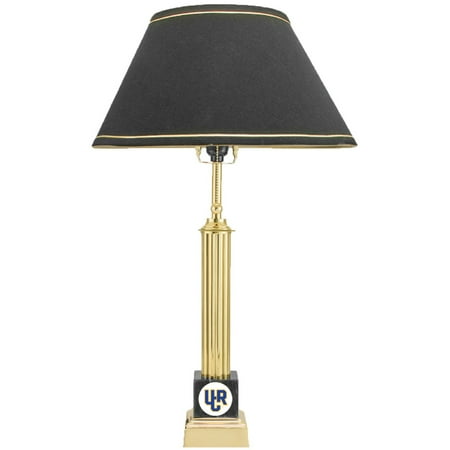 Gold UC Riverside Highlanders Logo Alumni Lamp