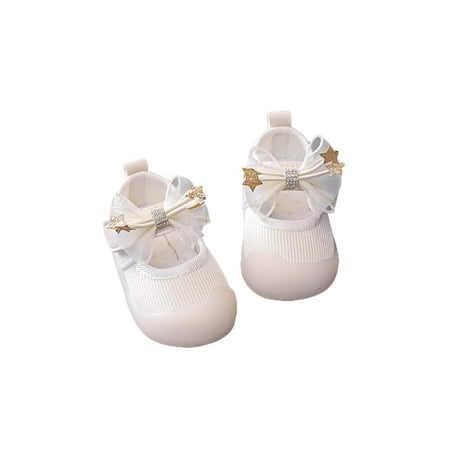 Binmer Baby Girl Cute Bow Non-Slip Toddler Shoes Spring Breathable Soft Bottom Princess Shoes
Binmer Baby Girl Cute Bow Non-Slip Toddler Shoes Spring Breathable Soft Bottom Princess Shoes