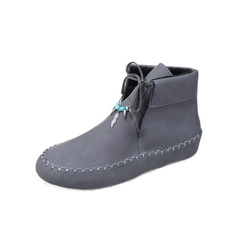 jsaierl Pure Color Lace-up Car Stitching Beaded Ethnic Style Cotton Boots Casual Large Size Shoes
jsaierl Pure Color Lace-up Car Stitching Beaded Ethnic Style Cotton Boots Casual Large Size Shoes