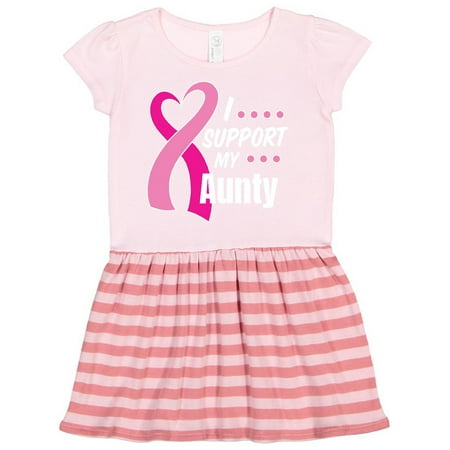 Inktastic Breast Cancer Awareness I Support My Aunty with Pink Ribbon Gift Toddler Girl Dress
Inktastic Breast Cancer Awareness I Support My Aunty with Pink Ribbon Gift Toddler Girl Dress