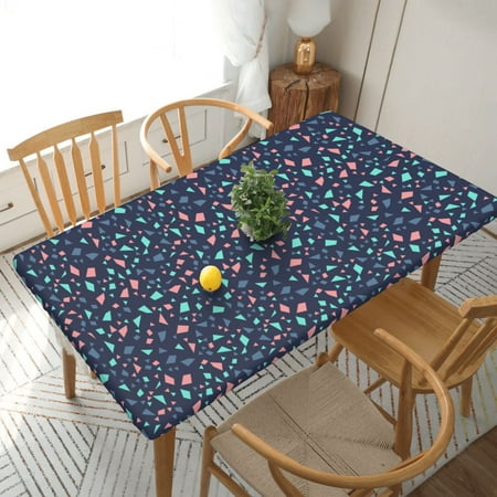 Home Deluxe Tablecloth Geometric Shape Patterns Waterproof Elastic Rim Edged Table Cover- For Christmas Parties And Picnics 5ft
Home Deluxe Tablecloth Geometric Shape Patterns Waterproof Elastic Rim Edged Table Cover- For Christmas Parties And Picnics 5ft
