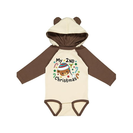 Inktastic My 2nd Christmas Cute Bear with Candy Canes Gift Baby Boy or Baby Girl Long Sleeve Bodysuit
Inktastic My 2nd Christmas Cute Bear with Candy Canes Gift Baby Boy or Baby Girl Long Sleeve Bodysuit