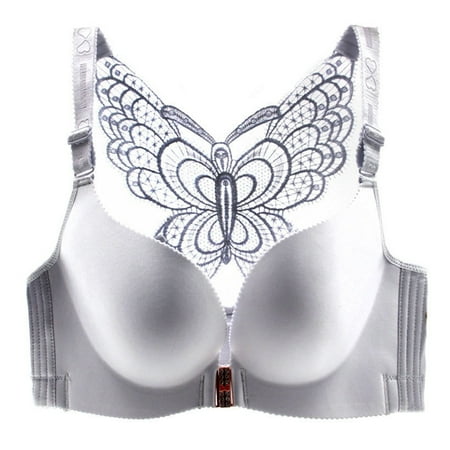 Butterfly Embroidery Front Closure Wireless Bra Adjustable Push Up Bra Plus Size Everyday Wireless Women Bralettes
Butterfly Embroidery Front Closure Wireless Bra Adjustable Push Up Bra Plus Size Everyday Wireless Women Bralettes