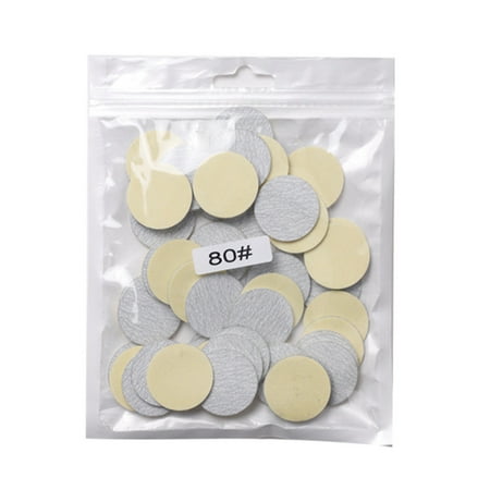 huanledash 50Pcs Pedicure Sandpaper Safe Self-adhesive 15mm Nail Polishing Disc Replacement Sandpaper for Household
huanledash 50Pcs Pedicure Sandpaper Safe Self-adhesive 15mm Nail Polishing Disc Replacement Sandpaper for Household