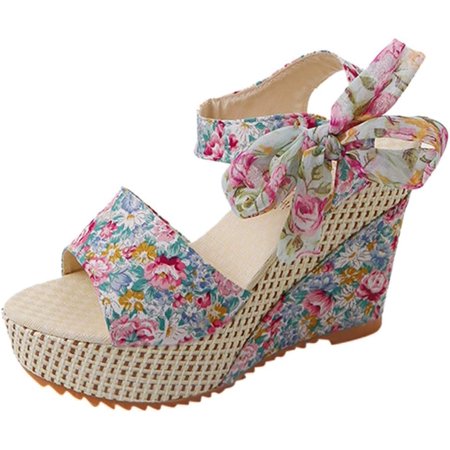 Sandals Women Dressy Summer Flat Women s Flower Wedges Floral Footwear Lace-up Sandals Ladies Heel Shoes Platform Women s Sandals (a-Pink 8.5)
Sandals Women Dressy Summer Flat Women s Flower Wedges Floral Footwear Lace-up Sandals Ladies Heel Shoes Platform Women s Sandals (a-Pink 8.5)