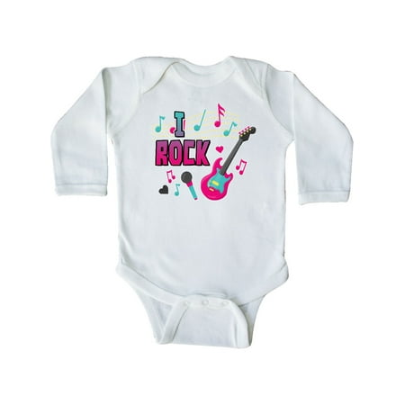 Inktastic I Rock with Guitar Microphone and Music Notes Gift Baby Boy or Baby Girl Long Sleeve Bodysuit
Inktastic I Rock with Guitar Microphone and Music Notes Gift Baby Boy or Baby Girl Long Sleeve Bodysuit