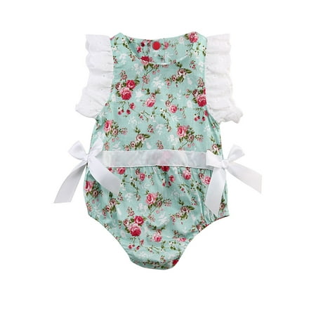 xingqing Newborn Baby Girl Jumpsuits Floral Ruffle Sleeveless Onesies Romper Summer Outfits Blue 12-18Months
xingqing Newborn Baby Girl Jumpsuits Floral Ruffle Sleeveless Onesies Romper Summer Outfits Blue 12-18Months