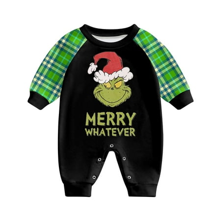 Clearance Before Christmas!Gotyou Family Grinch Pajamas Christmas Prints Family Matching Long Sleeve Tops+Pants Set Family Matching Sets
Clearance Before Christmas!Gotyou Family Grinch Pajamas Christmas Prints Family Matching Long Sleeve Tops+Pants Set Family Matching Sets