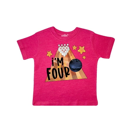 Inktastic I m Four Bowling Ball and Pins 4th Birthday Gift Toddler Boy or Toddler Girl T-Shirt
Inktastic I m Four Bowling Ball and Pins 4th Birthday Gift Toddler Boy or Toddler Girl T-Shirt