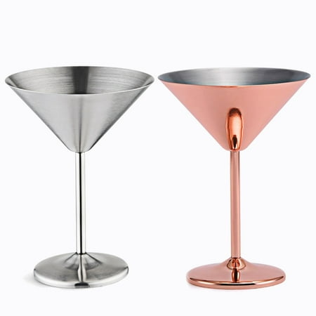 Stainless Steel Wine Glass Champagne Goblet Glasses Whiskey Cup Goblet Golden+Silver 240 Ml
Stainless Steel Wine Glass Champagne Goblet Glasses Whiskey Cup Goblet Golden+Silver 240 Ml
