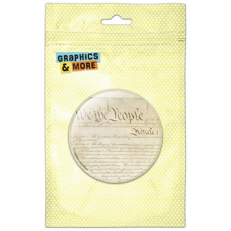 Constitution of the United States Refrigerator Button Magnet