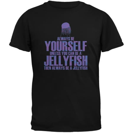 Always Be Yourself Jellyfish Black Youth T-Shirt