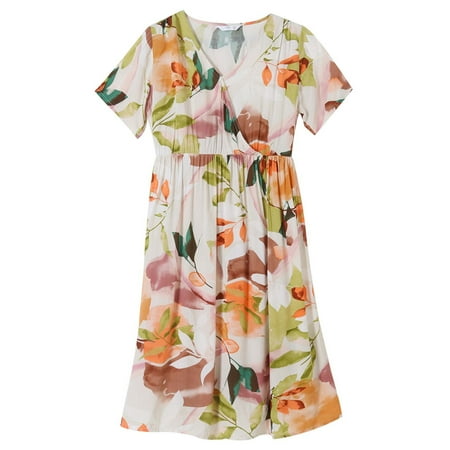 Kukoosong Maternity Dress Casual for Photography Nursing Dress for Breastfeeding Summer Pregnant Mother V-neck Short Sleeve Flower Print Dress Beige L
Kukoosong Maternity Dress Casual for Photography Nursing Dress for Breastfeeding Summer Pregnant Mother V-neck Short Sleeve Flower Print Dress Beige L