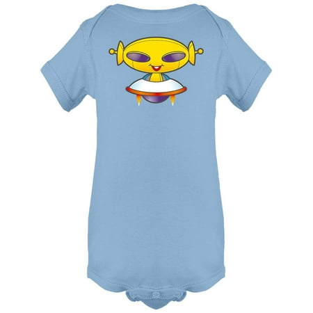 Alien On A Ship Bodysuit Infant -Image by Shutterstock 6 Months