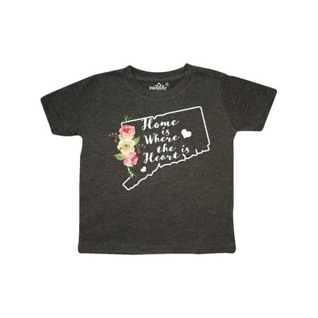 Inktastic Connecticut Home is Where The Heart is with Watercolor Floral Gift Toddler Boy or Toddler Girl T-Shirt
Inktastic Connecticut Home is Where The Heart is with Watercolor Floral Gift Toddler Boy or Toddler Girl T-Shirt
