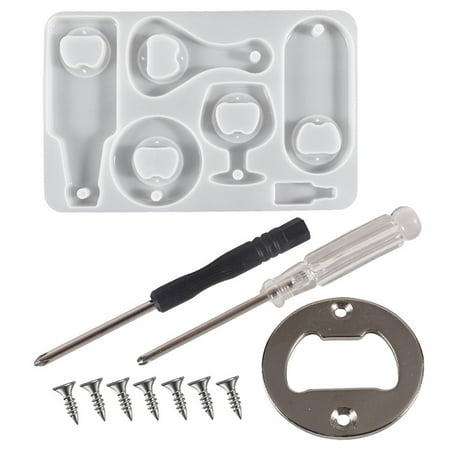 Beer Bottle Opener Resin Mold Set for DIY Crystal Epoxy Resin Glue Silicone Mold Dry Dried Flower Mirror Handle Kit
Beer Bottle Opener Resin Mold Set for DIY Crystal Epoxy Resin Glue Silicone Mold Dry Dried Flower Mirror Handle Kit