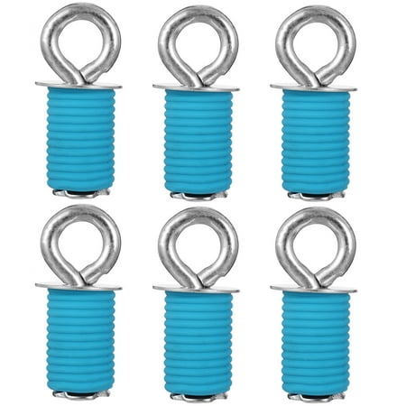 

NUOLUX 6pcs UTV Bed Anchor ATV Fixing Anchor Tie Down Anchors Cargo Hole Anchors