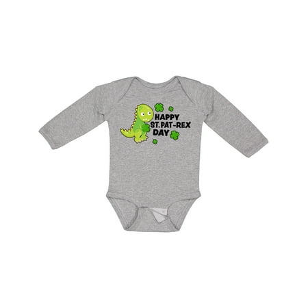 Inktastic Happy St Pat-Rex Day with Dinosaur Gift Baby Boy or Baby Girl Long Sleeve Bodysuit
Inktastic Happy St Pat-Rex Day with Dinosaur Gift Baby Boy or Baby Girl Long Sleeve Bodysuit