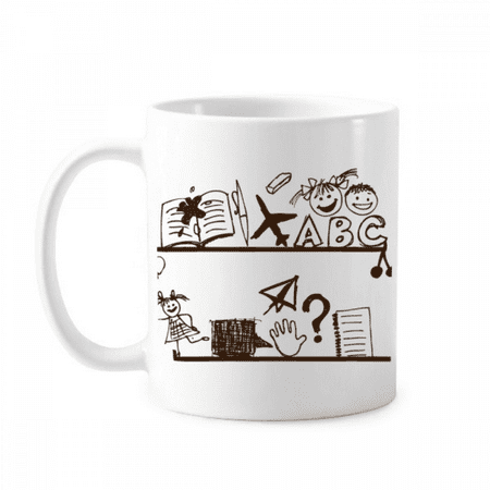 Childlike Children Cute Illustration Bookshelf Mug Pottery Cerac Coffee Porcelain Cup Tableware
Childlike Children Cute Illustration Bookshelf Mug Pottery Cerac Coffee Porcelain Cup Tableware