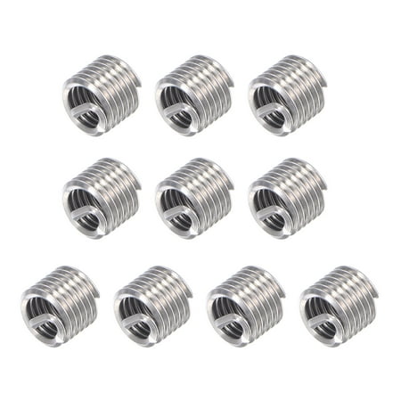 Uxcell 5/16-18 UNC 1.5D 304 Stainless Steel Wire Thread Inserts Screw Repair Sleeve 10 Pack
Uxcell 5/16-18 UNC 1.5D 304 Stainless Steel Wire Thread Inserts Screw Repair Sleeve 10 Pack
