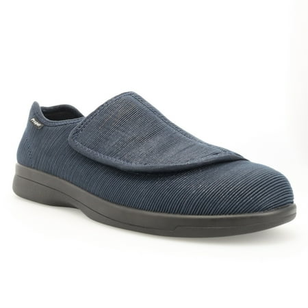 Propet Cush N Foot Men s Slippers - Navy Corduroy Size 15